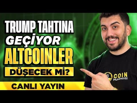 Piyasa Neden Düşüyor | Altcoinler Kritik Destekte