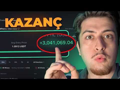 BUNU KULLANAN KAZANDI❗Binance Smart Money ile Onchain Verileri Analiz Et