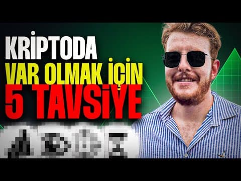 Kriptoya ve Borsaya Yeni Başlayanlar İçin 5 HAYATİ TAVSİYE