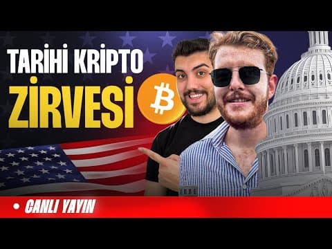 TARİHİ KRİPTO ZİRVESİ | ABD BITCOIN REZERVİ GELİYOR MU?