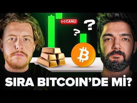 ALTIN UÇUYOR! BİTCOİN NEDEN YÜKSELMİYOR? | KRİTİK ANALİZ