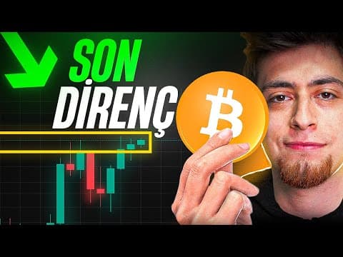 BTC'de Karar Zamanı | Bitcoin Güncel Analiz | Bitcoin 120.000 Dolar Olacak mı?