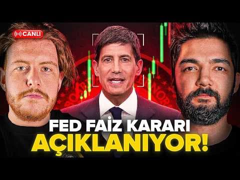 FED FAİZ KARARI AÇIKLANIYOR | BİTCOİN YÜKSELECEK Mİ ?  KRİTİK ANALİZ