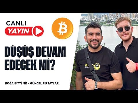Bitcoin'de Düşüş Devam Edecek Mi? | Genel Piyasa Analizi