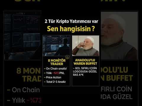Kripto Yatırımcılarının 2 Tipi! Sen Hangisisin?