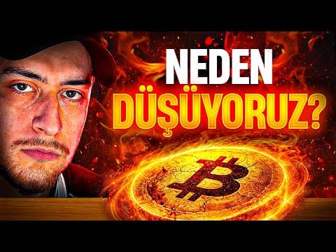 BTC DÜŞÜYOR ACİL ANALİZ 🚨 Bitcoin ve Altcoinler Neden Düşüyor?