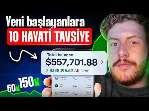 Yeni Başlayanlar İçin 10 Yıllık Kripto Para Yatırımcısından 10 Kritik Tavsiye [10 Dakikada]