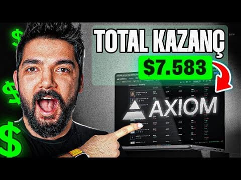 Axiom Nasıl Kullanılır? En iyi MEME COİN Trade Platformu (Gizli Özellikler)