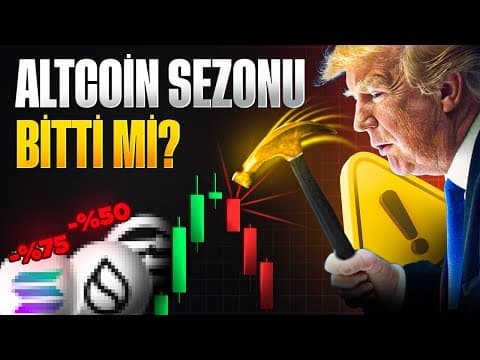 TRUMP KRİPTO PARA PİYASASINI ÇÖKERTTİ | Ticaret Savaşları