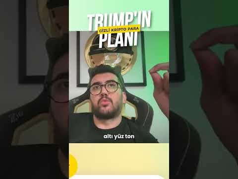 Trump'ın Gizli Kripto Para Planını Açıklıyoruz!