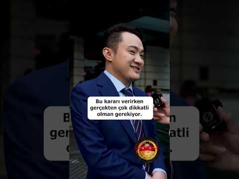 Kripto Milyarderi Justin SUN - Finansal Tavsiye Veriyor!