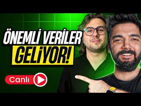 ÖNEMLİ VERİLER GELİYOR! | BİTCOİN DÖNDÜ MÜ? | CANLI ANALİZ