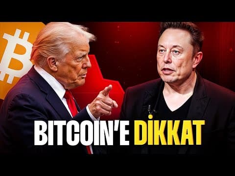 Bitcoin Son Durum | Elon Musk ve Donald Trump Kripto Para Piyasasını Etkiledi