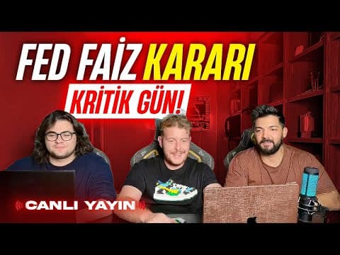 POWELL'DAN TARİHİ KONUŞMA! | FED FAİZ KARARI AÇIKLANIYOR!