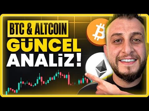 Altın Düşüyor BTC Artıyor | Bitcoin ve Altcoin Güncel Analiz