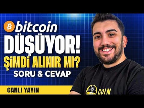 Kripto Piyasaları Çalkalanıyor! Neler Oluyor? | Canlı Yayın
