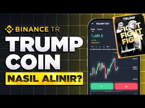 KRİPTO PARA NASIL SATIN ALINIR? | Trump Coin Binance TR Rehberi