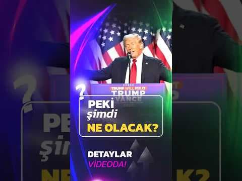 🚀 TRUMP BITCOIN'I AYA GÖTÜRECEK Mİ? 🌕💥 #bitcoin #trump