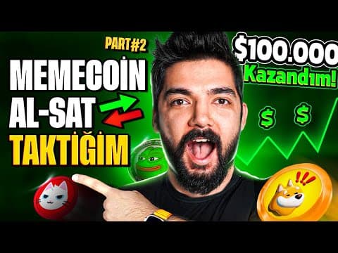 Milyonlar Kazandıracak Meme Coinler | Sıfırdan Memecoinleri Öğren Al Sat
