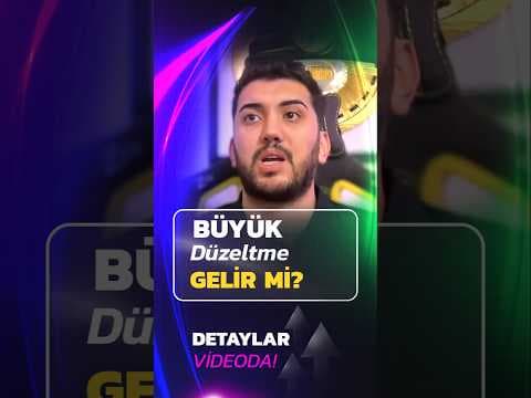 Bitcoin'de sert düzeltme gelir mi ⁉️#kripto #bitcoin #kriptopara