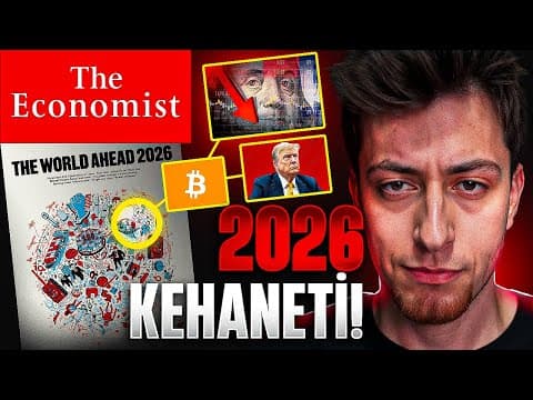 2026 GİZEMLİ ALTCOİN KEHANETİ ‼️ | 2026 Economist Kapağı Neden Önemli?