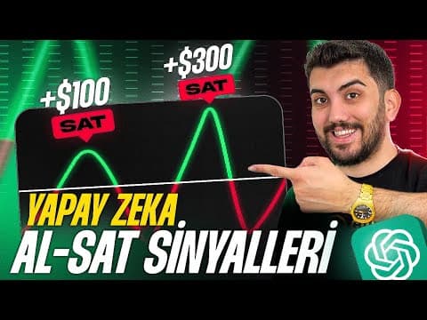 500$ Canlı Kazanç | Yapay Zeka ile Bitcoin Trade ❗ Basit Anlatımla Canlı Örnek