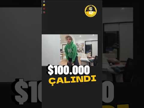 $100.000 Parasını canlı yayında çaldırdı ‼️#kripto #bitcoin #kriptopara