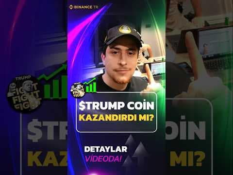 Trump coin kazandırdı mı ⁉️#trumpcoin #trump #kripto