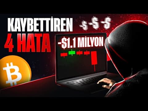 BITCOIN VE KRİPTO PARA DÜŞÜŞLERİNDE SİZİ BATIRACAK 4 HATA