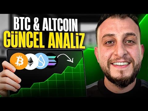 Pozitif Haberler Geliyor | Bitcoin ve Altcoin Teknik Analiz