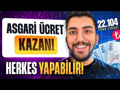 Kriptoda Düşük Sermaye ile Asgari Ücret Kazanmak (22.104 TL)