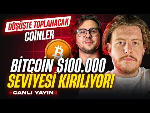 KRİPTO PİYASASI DÜŞÜYOR! ACİL YAYIN