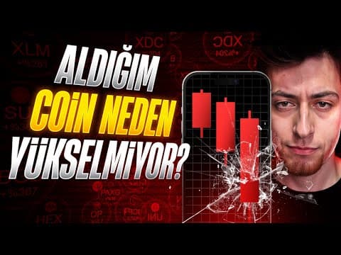 ALTCOİNLER NEDEN YÜKSELMİYOR? (Aldığım Kripto Paralar Neden Yükselmiyor?)