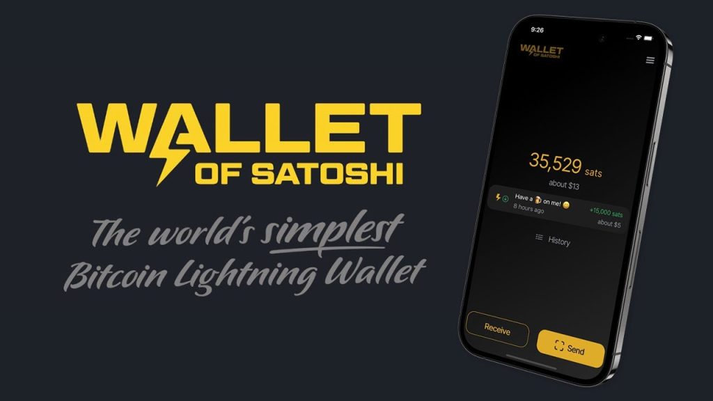 Wallet of Satoshi, Bitcoin, BTC, Bitcoin Lighting, App store, google playstore
