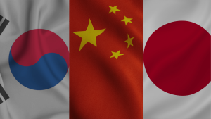 Çin, Japonya ve Güney Kore