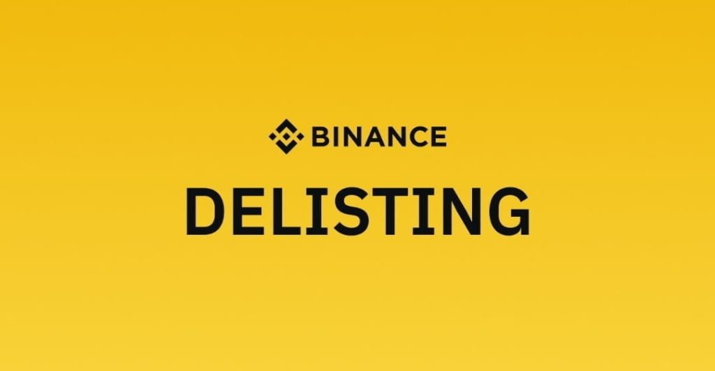 Binance Delist