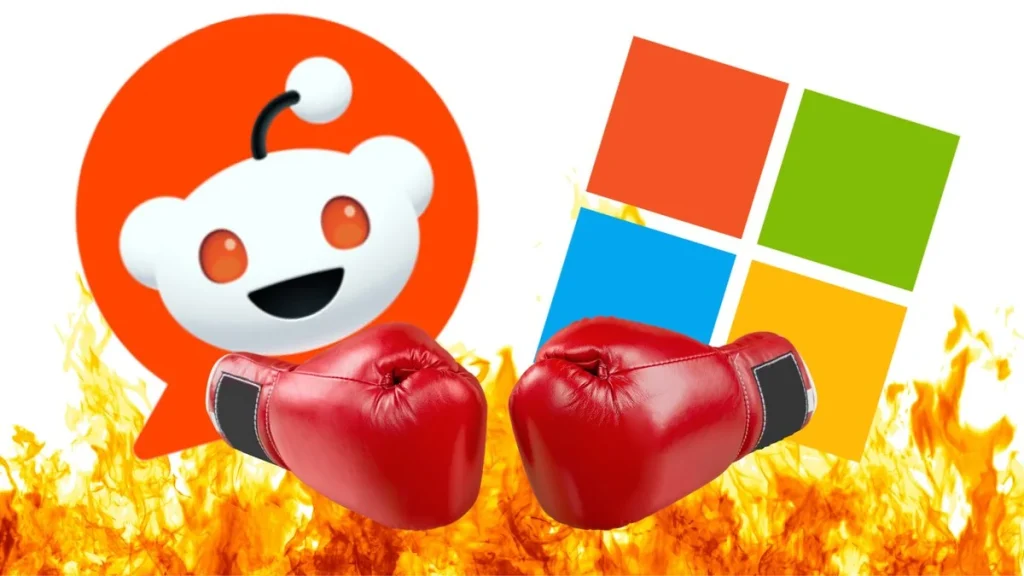 Reddit vs Microsoft