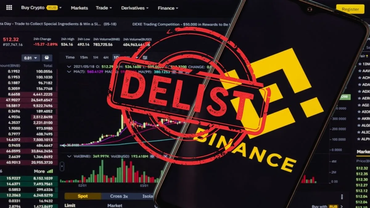 Binance delist