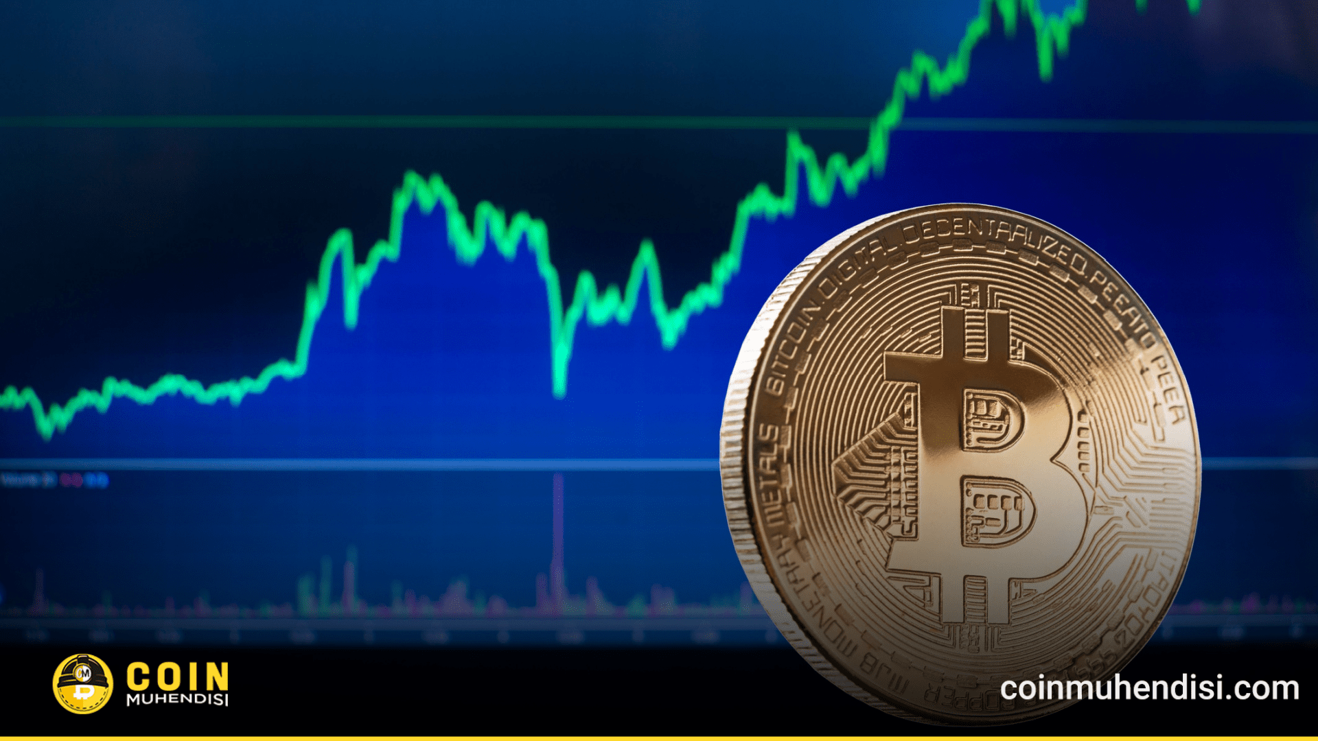 Bitcoinn BTC Grafik Yükseliş