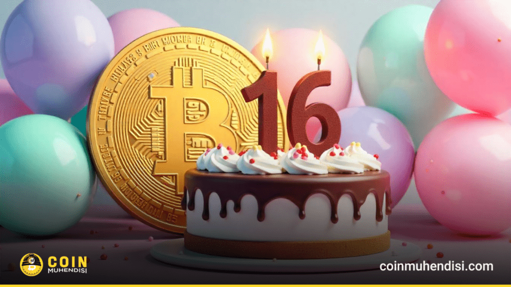 Bitcoin 16 Yaşına Girdi!