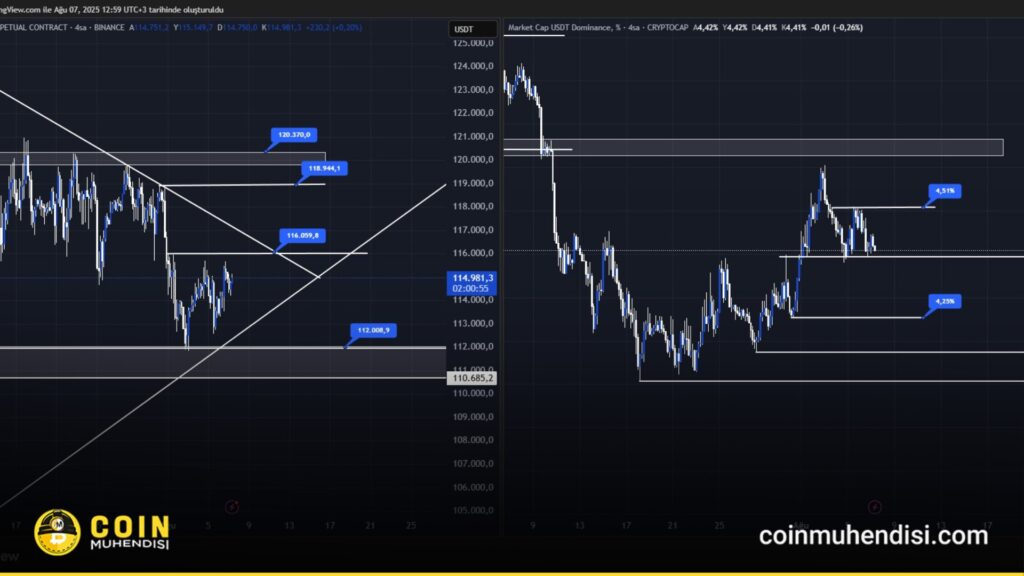 btc usdtd teknik görünüm