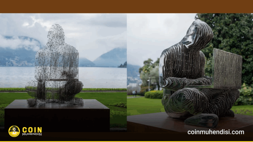 Satoshi Heykeli Çalındı