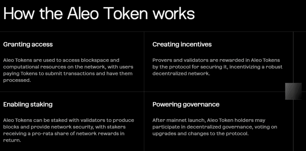 aleo token nedir nasıl çalışır