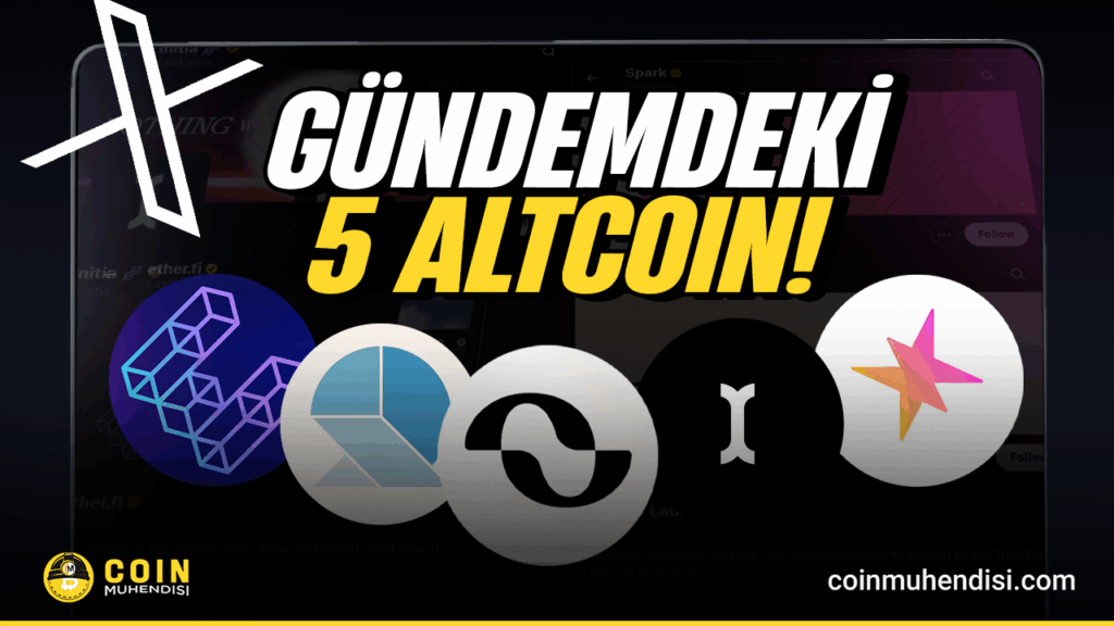 Twitter’da X Gündemde 5 Altcoin