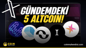 Twitter’da X Gündemde 5 Altcoin
