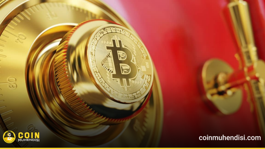 BTC Bitcoin rezervlerini gösteren tablo