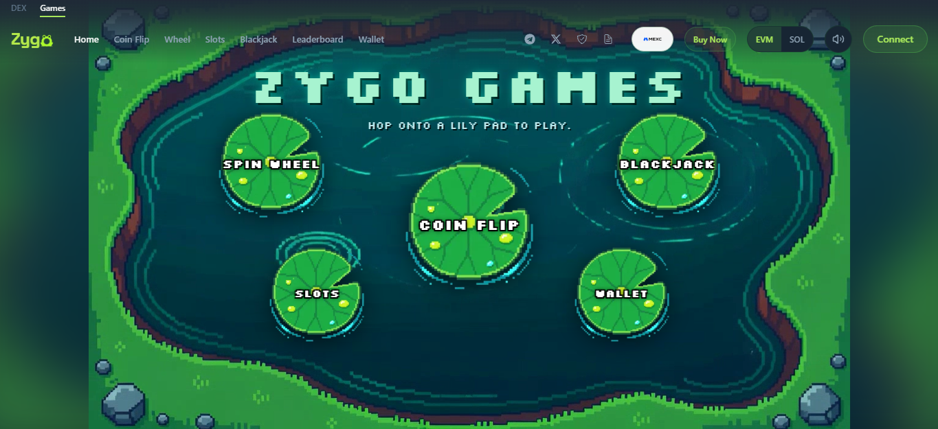 ZygoSwap (ZSWAP) oyun