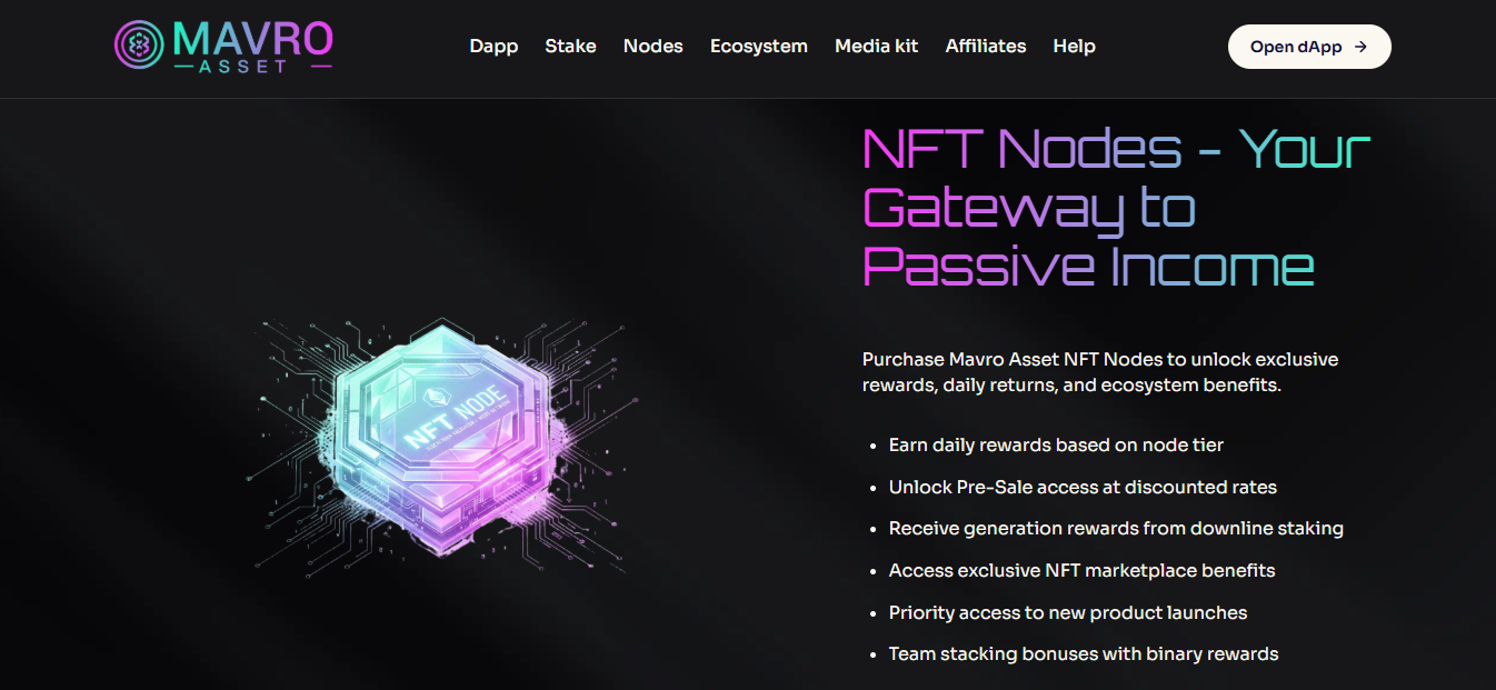 Mavro Asset Ecosystem (MAVRO) nft