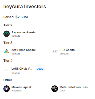 heyaura (AURA) yatırımcı