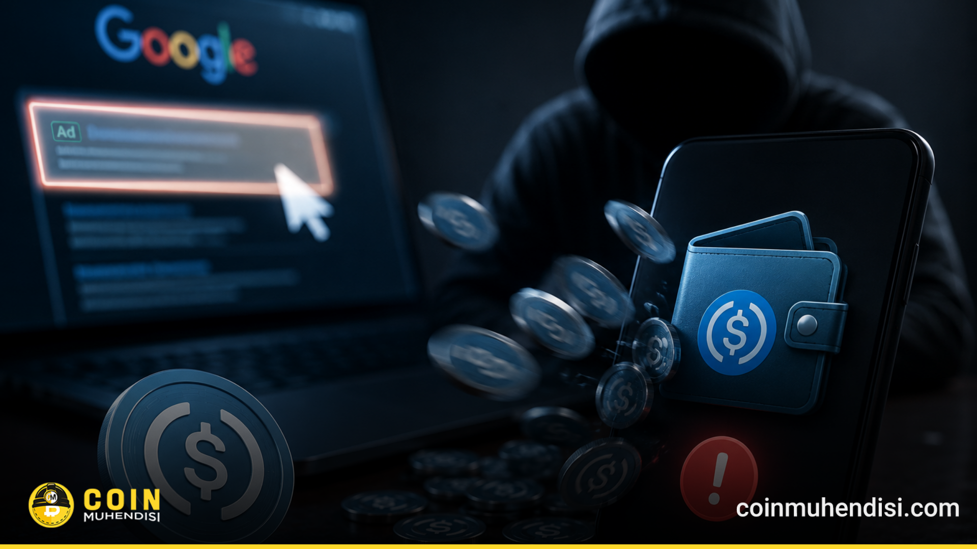 Google reklamı üzerinden 550 bin dolarlık kripto kayb